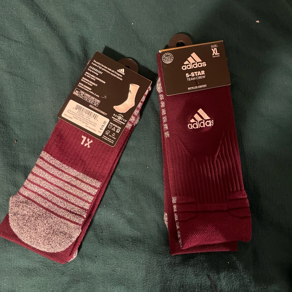 New Adidas Socks